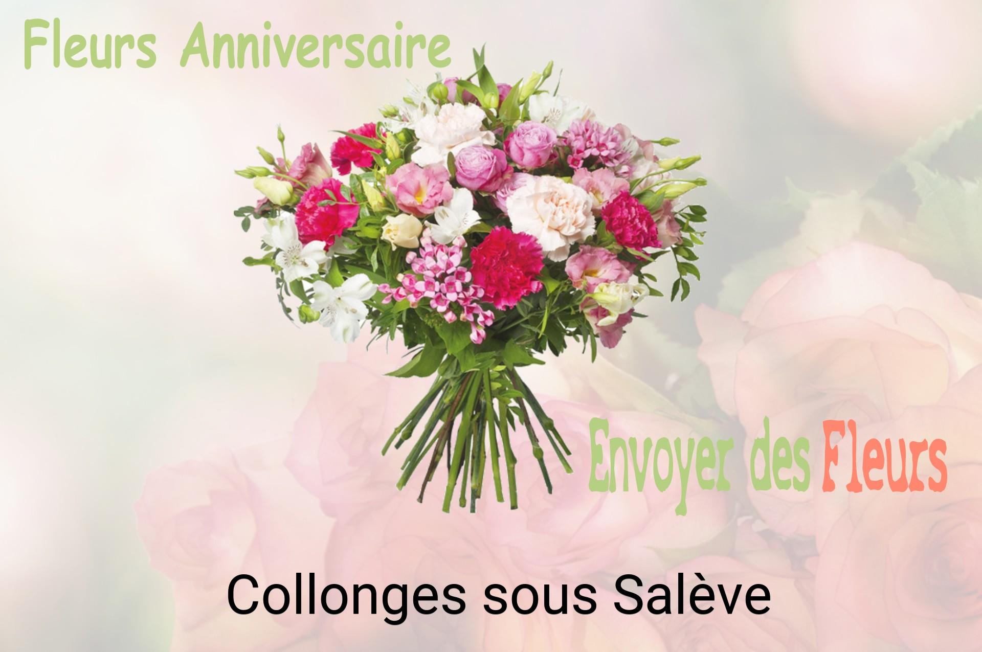 Bouquet de fleurs d’anniversaire livré à Collonges-sous-Salève